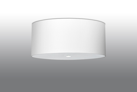 Plafond OTTO 60 blanc + 5x ampoule LED E27 4000K Froid 7.5W 650lm
