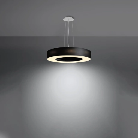 Lustre SATURNO SLIM 50 noir