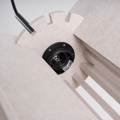 Lampe suspendue MULA 27 beige