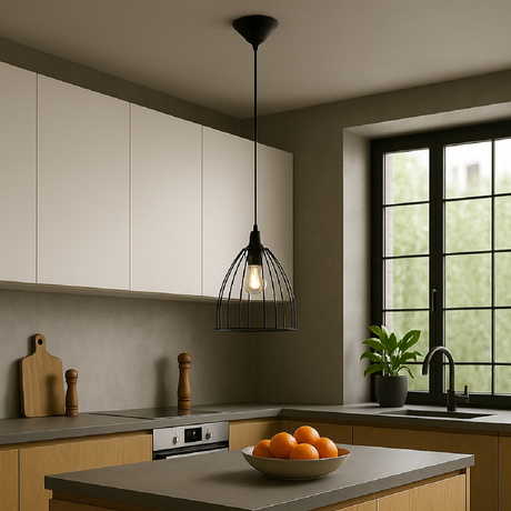 Lampe suspendue RITZ noir