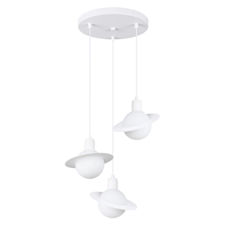 Lampe suspendue HYPERION 1 blanc