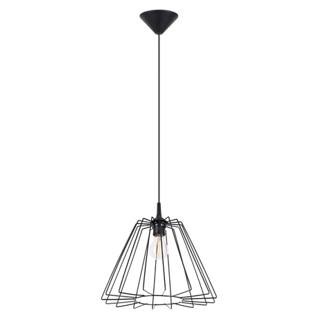 Lampe suspendue TRAPO noir