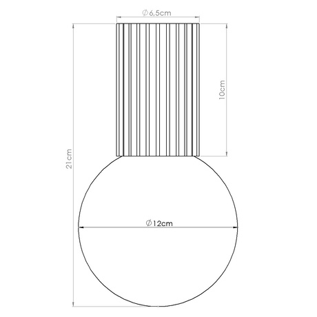 Plafonnier HALO vert olive IP44