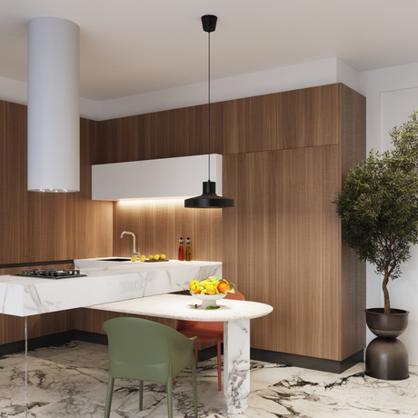 Lampe suspendue BILO noir