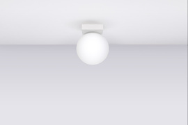 Plafond YOLI 1 blanc + 1x ampoule LED G9 3000K Warm 4.5W 450lm