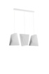 Lustre BLUM 3 blanc + 3x ampoule LED E27 4000K Froid 7.5W 650lm