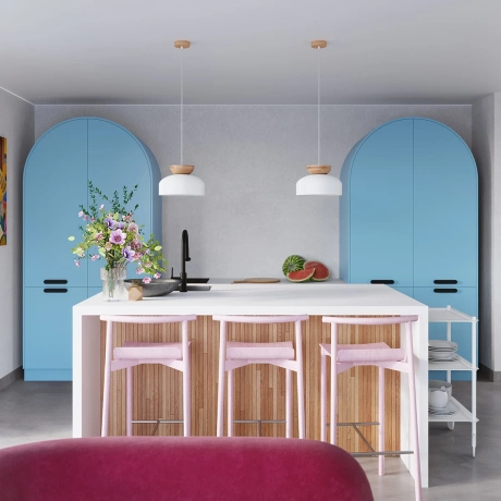 Lampe suspendue MARION blanc