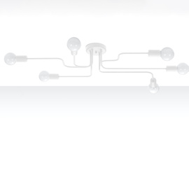 Lustre VECTOR 6 blanc