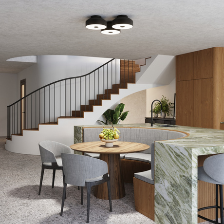 Plafonnier OMIQ noir