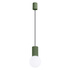 Lampe pendante HALO 1 vert olive