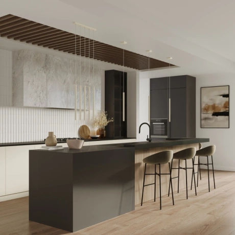 Lampe suspendue PASTELO 1 beige