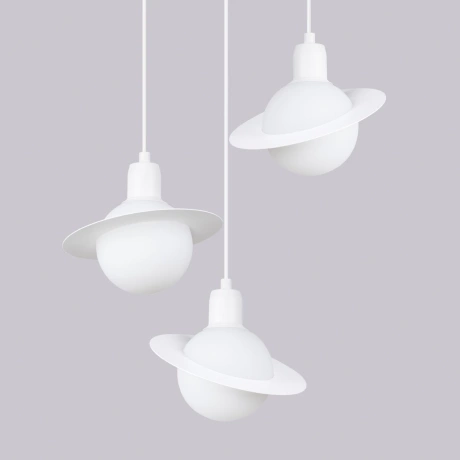 Lampe suspendue HYPERION 1 blanc