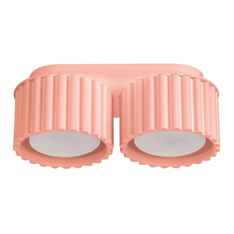 Plafonnier AURA 2 peach Gx53