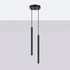 Lampe suspendue ARCHE 2P noir