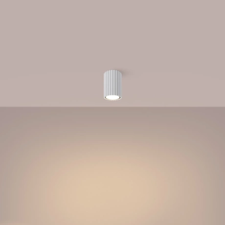 Plafonnier KARBON 10 blanc