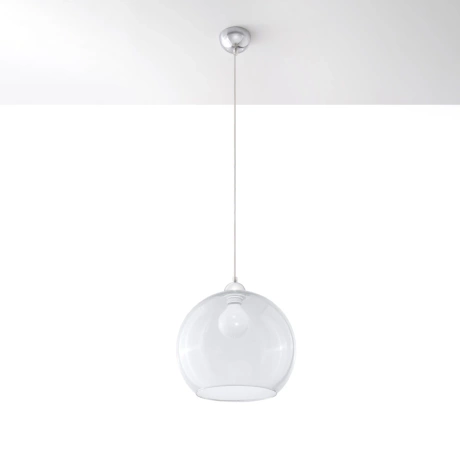Lampe pendante BALL transparente