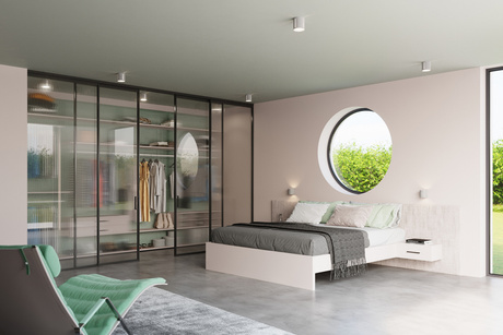 Applique INEZ gris + 1x ampoule LED G9 4000K Cold 4,5W 530lm