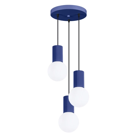 Lampe suspendue HALO 3P outremer
