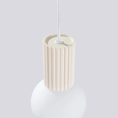 Lampe suspendue HALO 1 beige