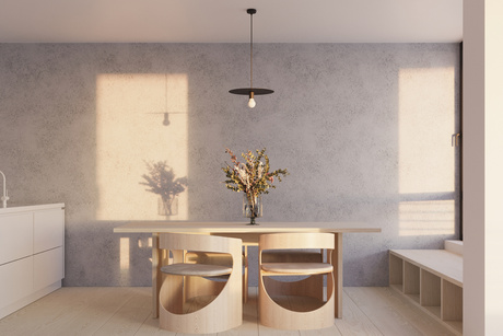 FLAVIO lampe suspendue noire + 1x ampoule LED E27 3000K Warm 7,5W 620lm