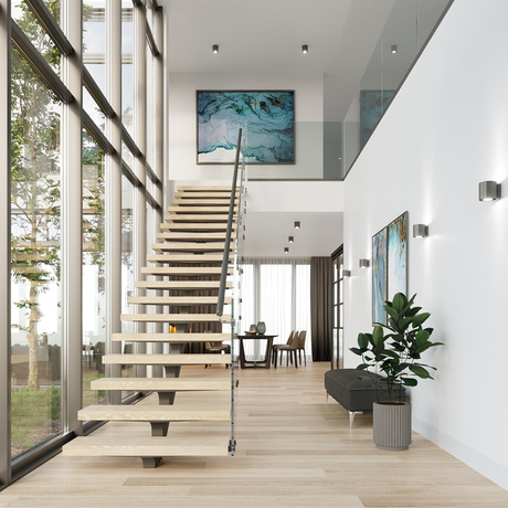 Applique ORBIS 1 anthracite + 1x ampoule LED G9 3000K chaude 4.5W 510lm