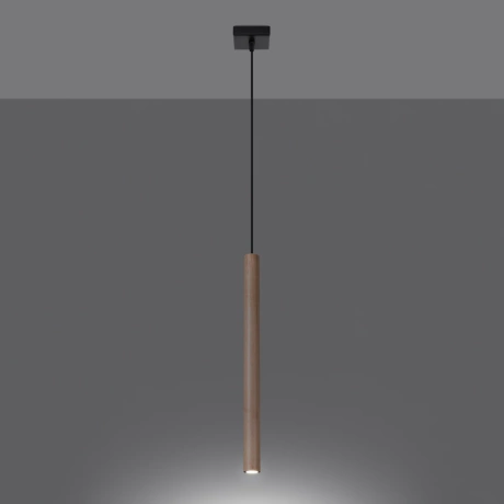 Lampe suspendue PASTELO 1 bois