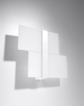 Applique MASSIMO blanc + 2x ampoule LED G9 3000K Warm 4.5W 510lm