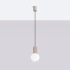 Lampe suspendue HALO 1 taupe