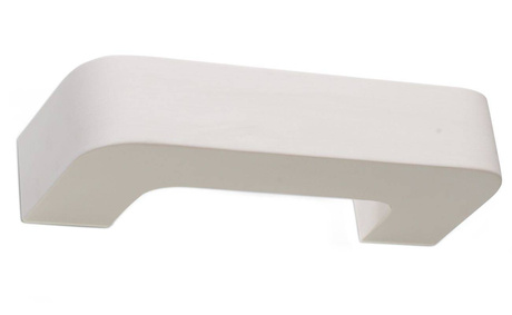 Applique en céramique MAGNET blanc + 1x ampoule LED E27 3000K Warm 7.5W 620lm