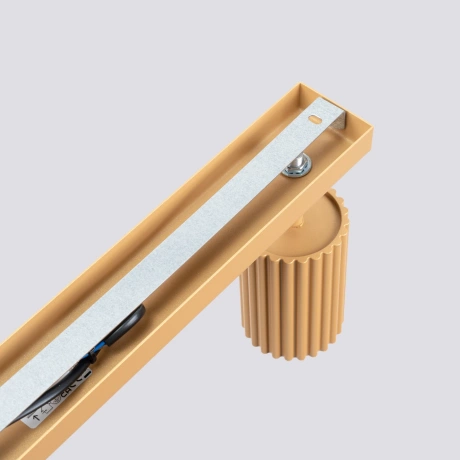 Plafonnier KARBON 6L or