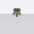 Plafonnier RING 3P vert olive