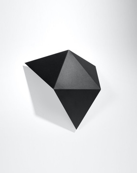 Applique SOLIDO noir + 1x ampoule LED G9 4000K Cold 4.5W 530lm