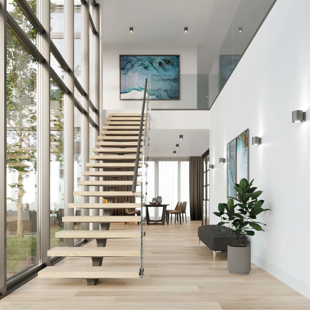 Plafonnier ORBIS 1 anthracite