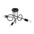 Lustre SUPEŁ 3 noir = 3X ampoule LED E27 3000K 7W 760lm