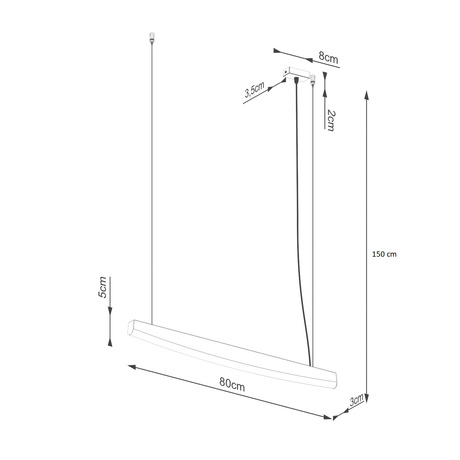 Applique JORUN blanc LED 3000K
