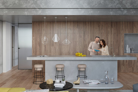 Lampe suspendue UMBERTO blanche + 1x ampoule LED E27 3000K Warm 7,5W 620lm