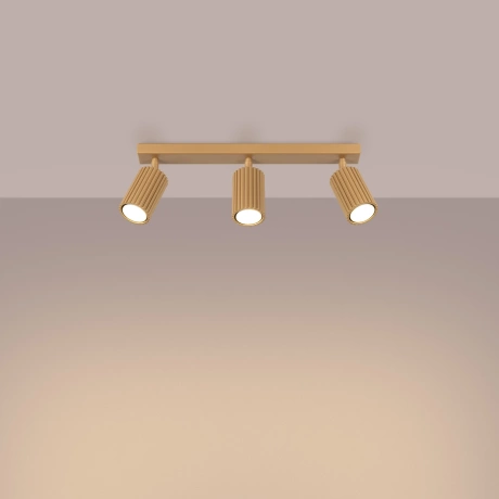 Plafonnier KARBON 3L or