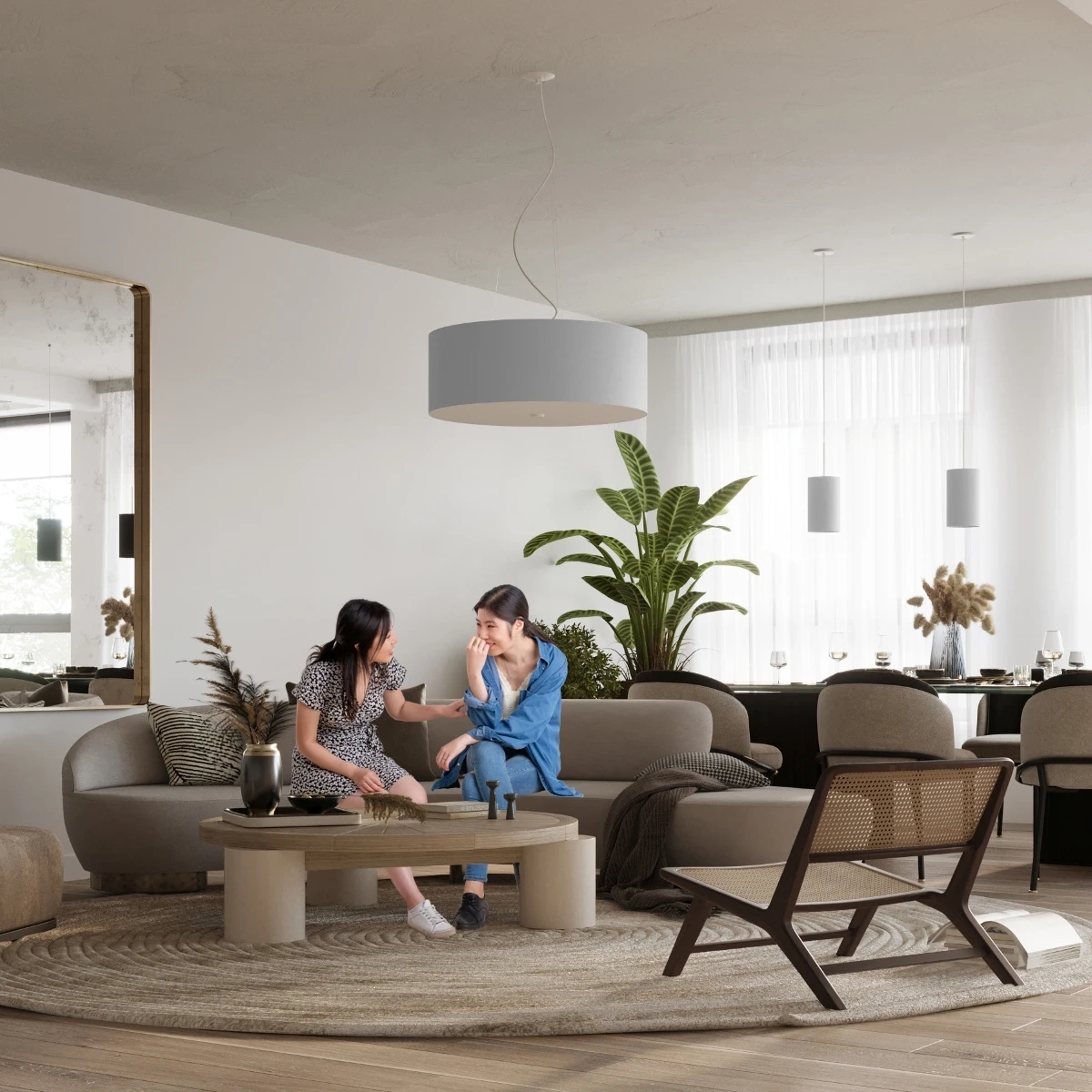 Lustre OTTO 50 blanc