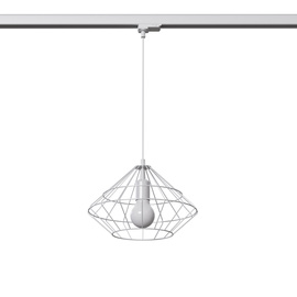 Lampe suspendue UMBERTO blanc E27