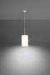Lustre OTTO 15 blanc + 1x ampoule LED E27 3000K Warm 7.5W 620lm