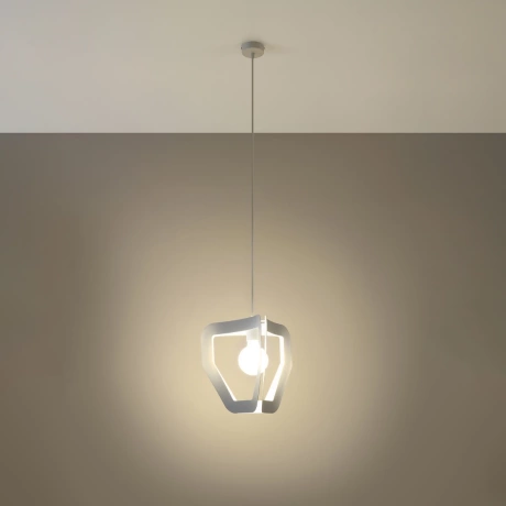 Lampe pendante TRES blanc