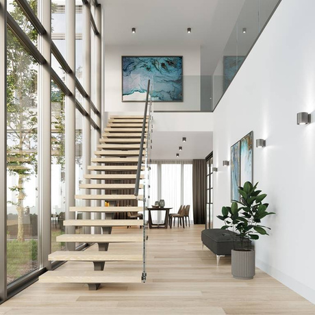 Applique ORBIS 1 anthracite + 1x ampoule LED G9 4000K Cold 4.5W 530lm