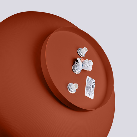 Plafonnier OMIQ rouge ocre