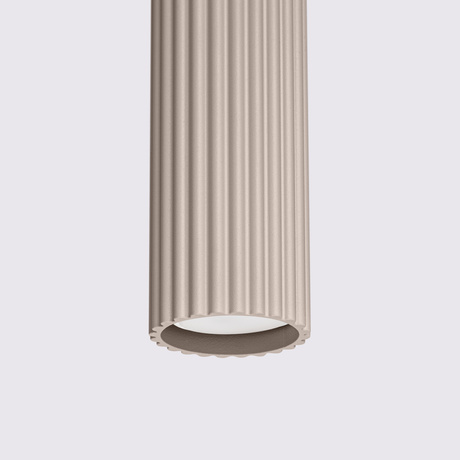 Lampe suspendue KARBON 1 taupe