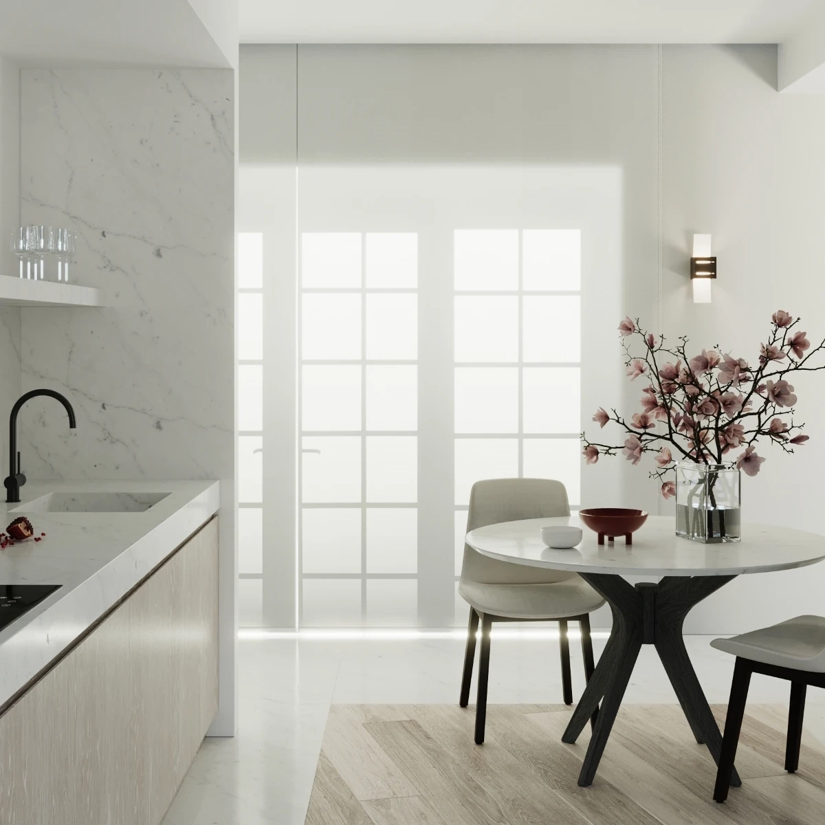 Applique LORETO noir