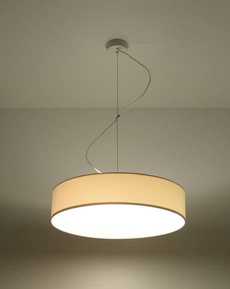 Lampe suspendue ARENA 45 WHITE + 3x ampoule LED E27 3000K Warm 7.5W 620lm