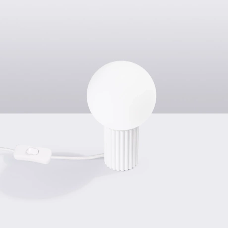 Lampe à poser HALO blanc