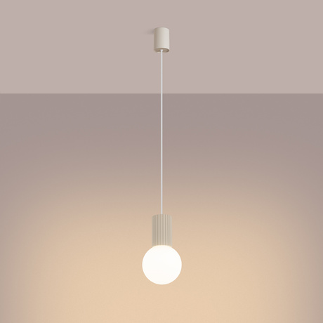 Lampe suspendue HALO 1 beige