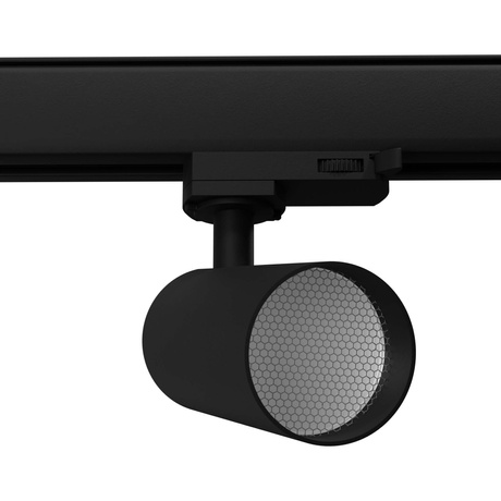 Plafonnier/suspension, 5 spots, système de rail triphasé, ISA 36W LED 3000K