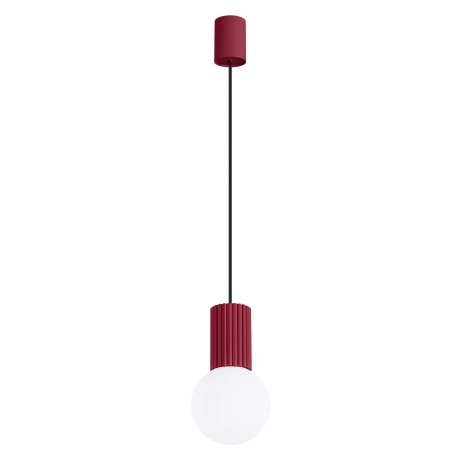 Lampe suspendue HALO 1 bordeaux